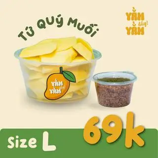 Hình ảnh Xoài tứ quý muối Thái - size lớn