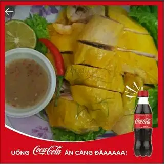 Hình ảnh Gà ủ muối 1 con + Coca