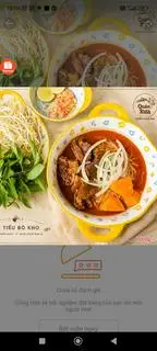 Hình ảnh hủ tíu bò kho