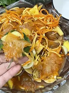 Hình ảnh 330gr chân sứa mắm nhĩ 