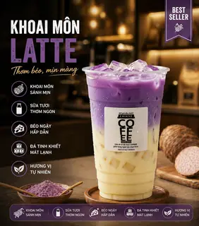 Hình ảnh Khoai môn latte - L