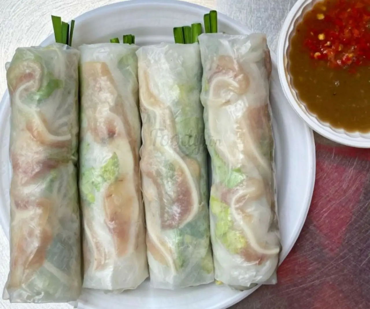 Hình ảnh Gỏi cuốn tai heo