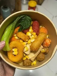 Hình ảnh Mì indomie full topping 2 mì