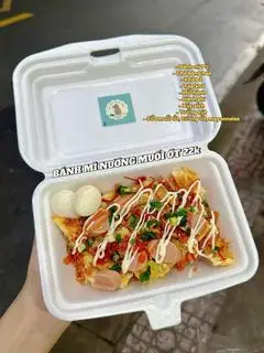 Hình ảnh Bánh mì nướng muối ớt 
