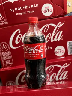 Hình ảnh  COCA COLA chai bỏ túi 250ml + ly đá