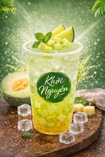 Hình ảnh Soda - Dưa Lưới