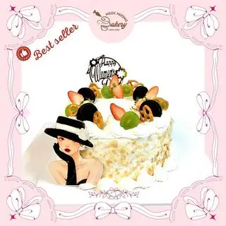 Hình ảnh Bánh kem bắp phô mai 17cm ( mẫu ngẫu nhiên )