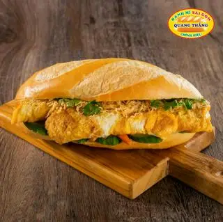 Hình ảnh Bánh Mì Pate 2 Trứng