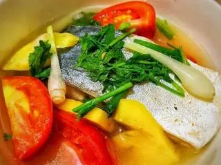Hình ảnh Canh cá nấu ngót
