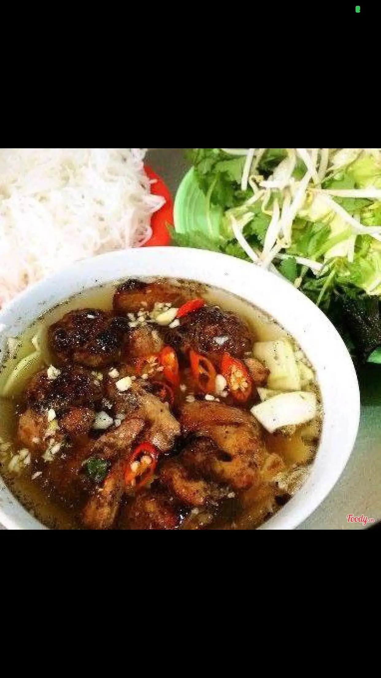 Hình ảnh 2 Bún chả truyền thống đầy đủ + 1 pepsi