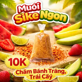 Hình ảnh (Túi 20gr) Muối Sike Ngon Chấm Bánh Tráng/ Trái Cây