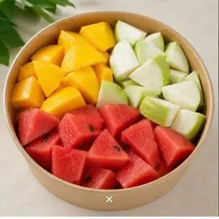 Hình ảnh Mix dưa hấu + xoài + táo