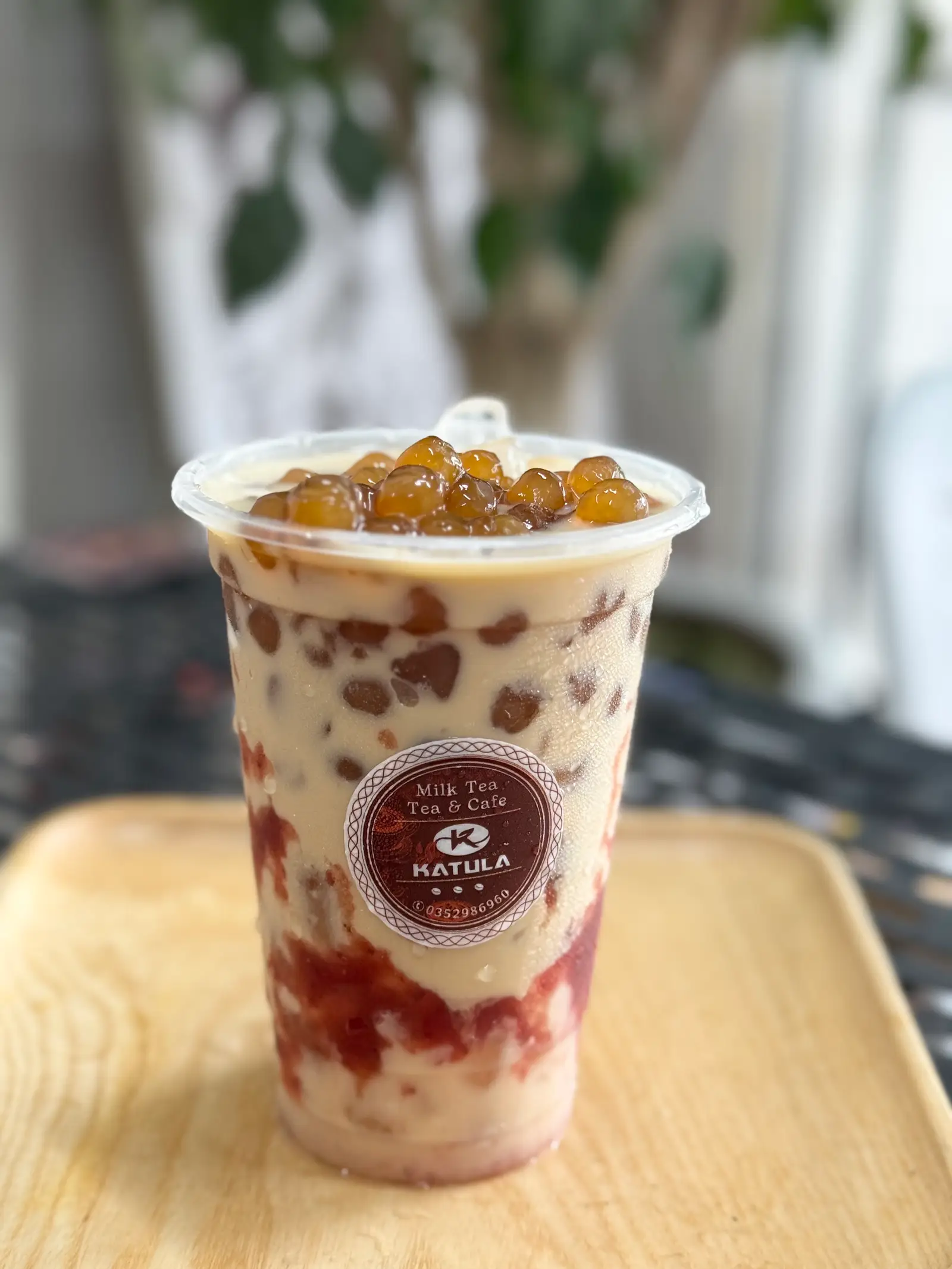 Hình ảnh Trà sữa dâu