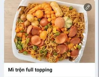 Hình ảnh Mì trộn full topping
