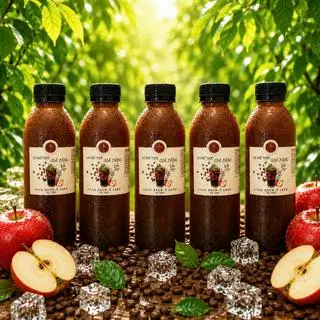 Hình ảnh combo 5 chai coldbrew vị táo 