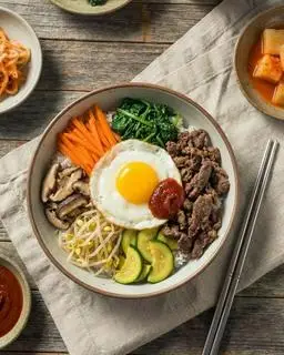 Hình ảnh Cơm trộn ngũ sắc