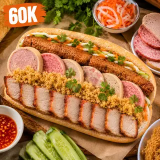 Hình ảnh bánh mì Sài Gòn đặc biệt lớn 