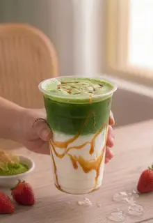 Hình ảnh Caramel matcha