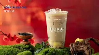 Hình ảnh Hồng trà sữa mật ong