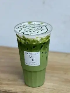 Hình ảnh Ly 1.300 lít Matcha latte ( đã có kem muối)