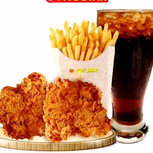 Hình ảnh 2 Gà Giòn - 1 Khoai Tây - 1 Pepsi