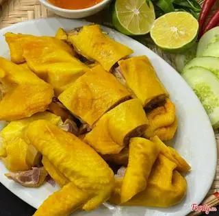 Hình ảnh Gà Ủ Muối Nguyên Con + Xôi Chim