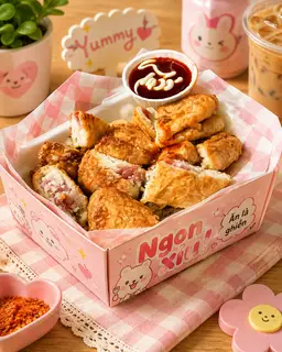 Hình ảnh Bánh Sữa Pate Chiên Trứng