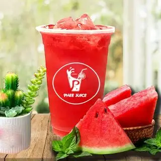 Hình ảnh Nước ép dưa hấu - kèm topping nha đam