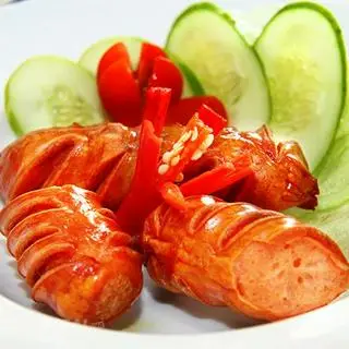 Hình ảnh Xúc xích đức 1 phần