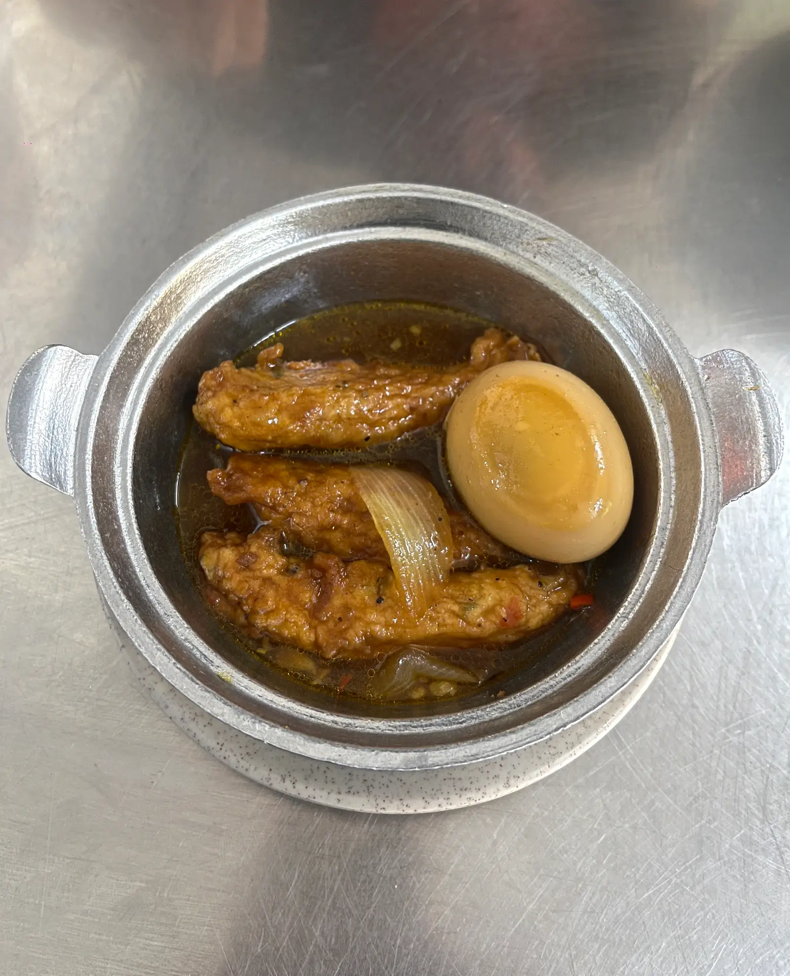 Hình ảnh Cơm chả cá trứng kho