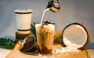 Hình ảnh Cafe sữa dừa