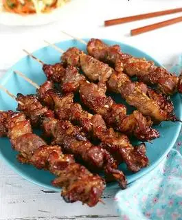 Hình ảnh Xiên Thịt Nướng