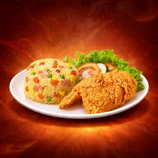 Hình ảnh Cơm Đảo Cánh Gà Rán