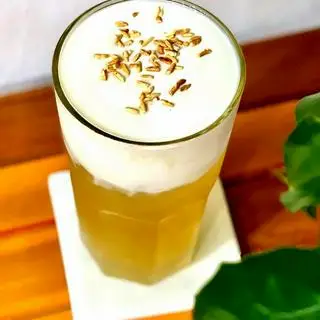 Hình ảnh Trà gạo rang Machiato
