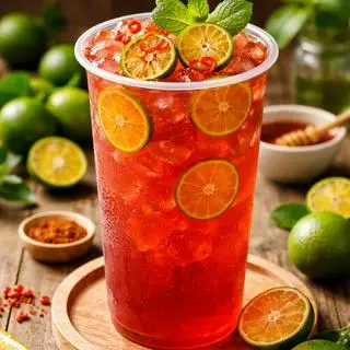Hình ảnh Trà chanh Thái đỏ