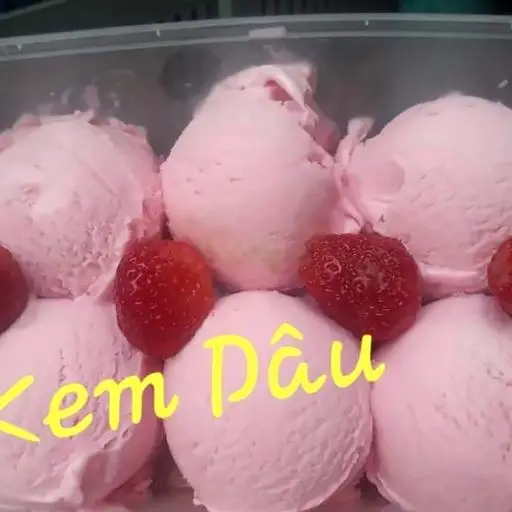 Hình ảnh Kem Dâu - Hộp 500Gram