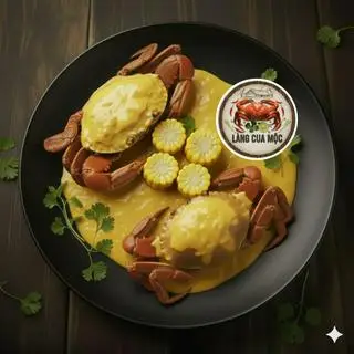 Hình ảnh Cua sốt hoàng kim - 2 con size vừa
