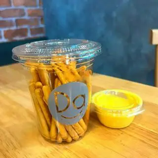 Hình ảnh Sốt kem trứng - bánh que