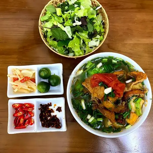 Hình ảnh Bánh đa trắng cá thường