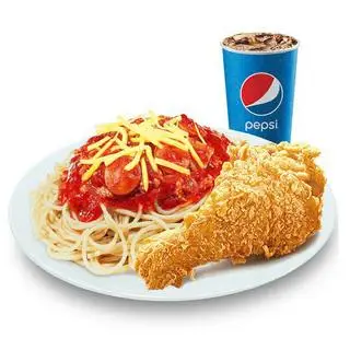 Hình ảnh Combo Gà Rán Mỳ Ý