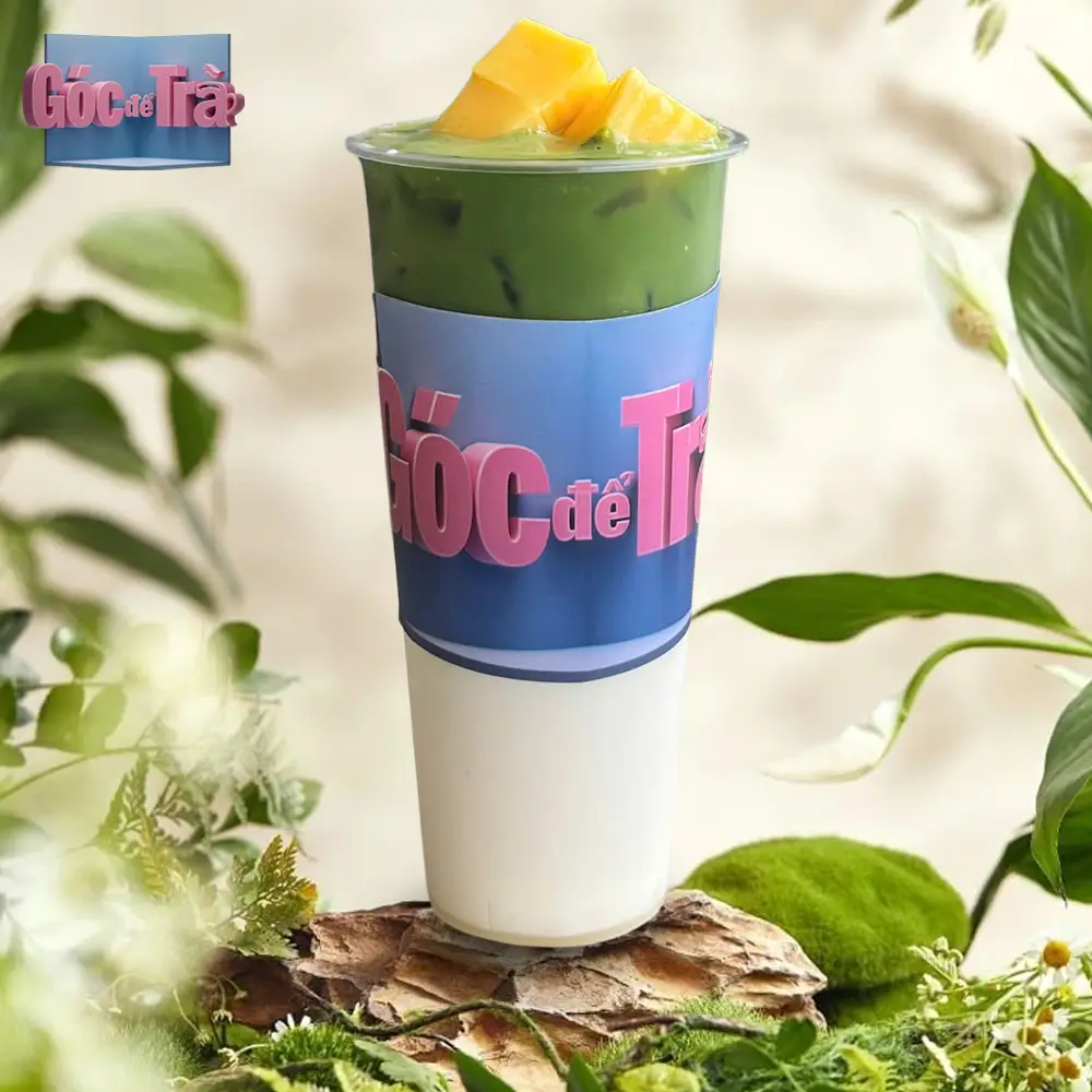 Hình ảnh Sữa matcha pudding matcha (size M)