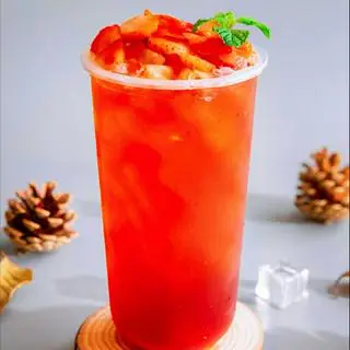 Hình ảnh Trà dâu tây ly 500ml