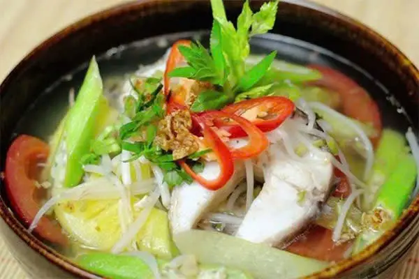 Hình ảnh Cơm canh chua Cá Hú