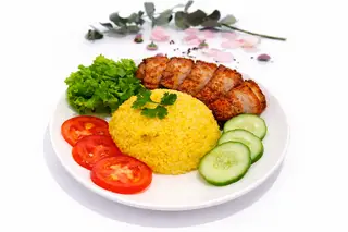 Hình ảnh CƠM BA RỌI CHIÊN GIÒN