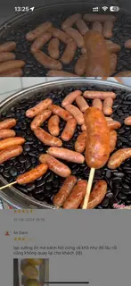 Hình ảnh Lạp Xưởng Nướng Đá