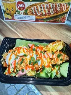 Hình ảnh BÁNH MÌ NƯỚNG PHOMAI KÉO SỢI 