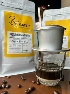 Hình ảnh Cà Phê xay Robusta 250gr