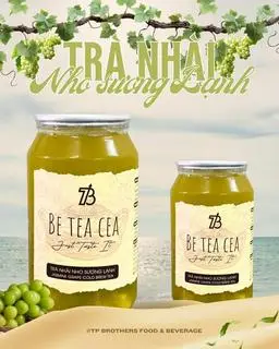 Hình ảnh Trà Nhài Nho Sương Lạnh