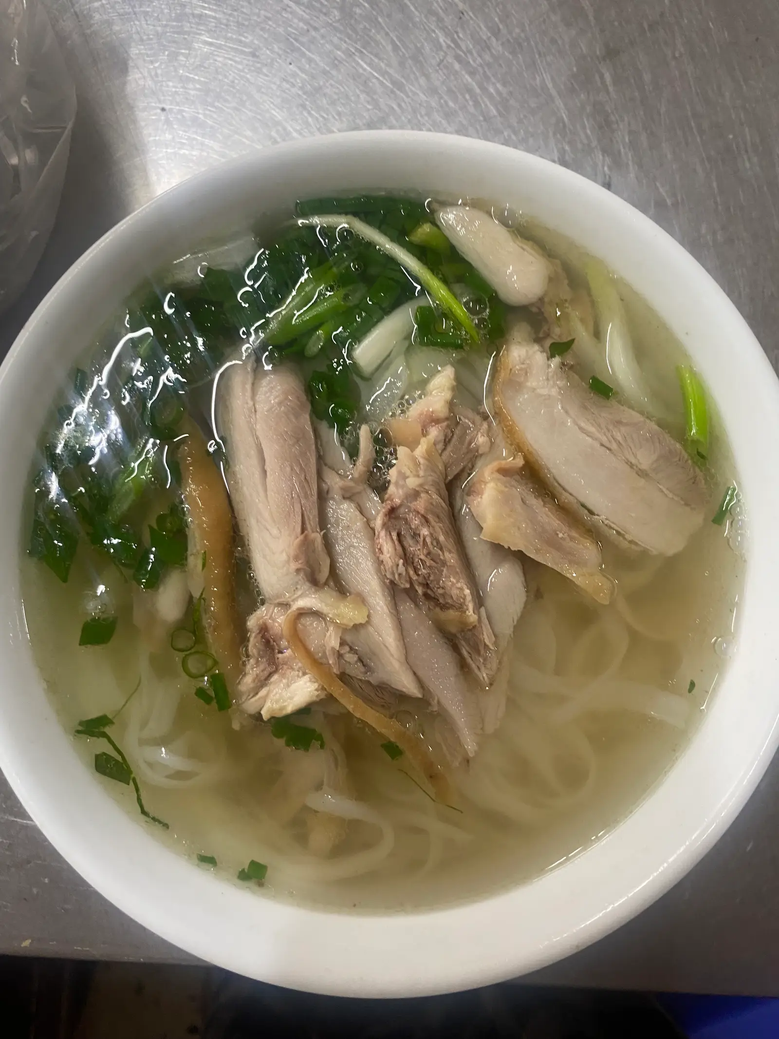 Hình ảnh phở gà lẫn 