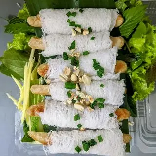 Hình ảnh Bánh Hỏi Cuốn Nem Nướng